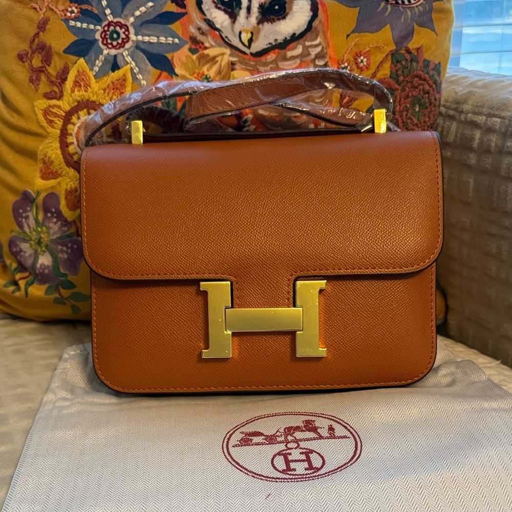 Brown Leather Handbag